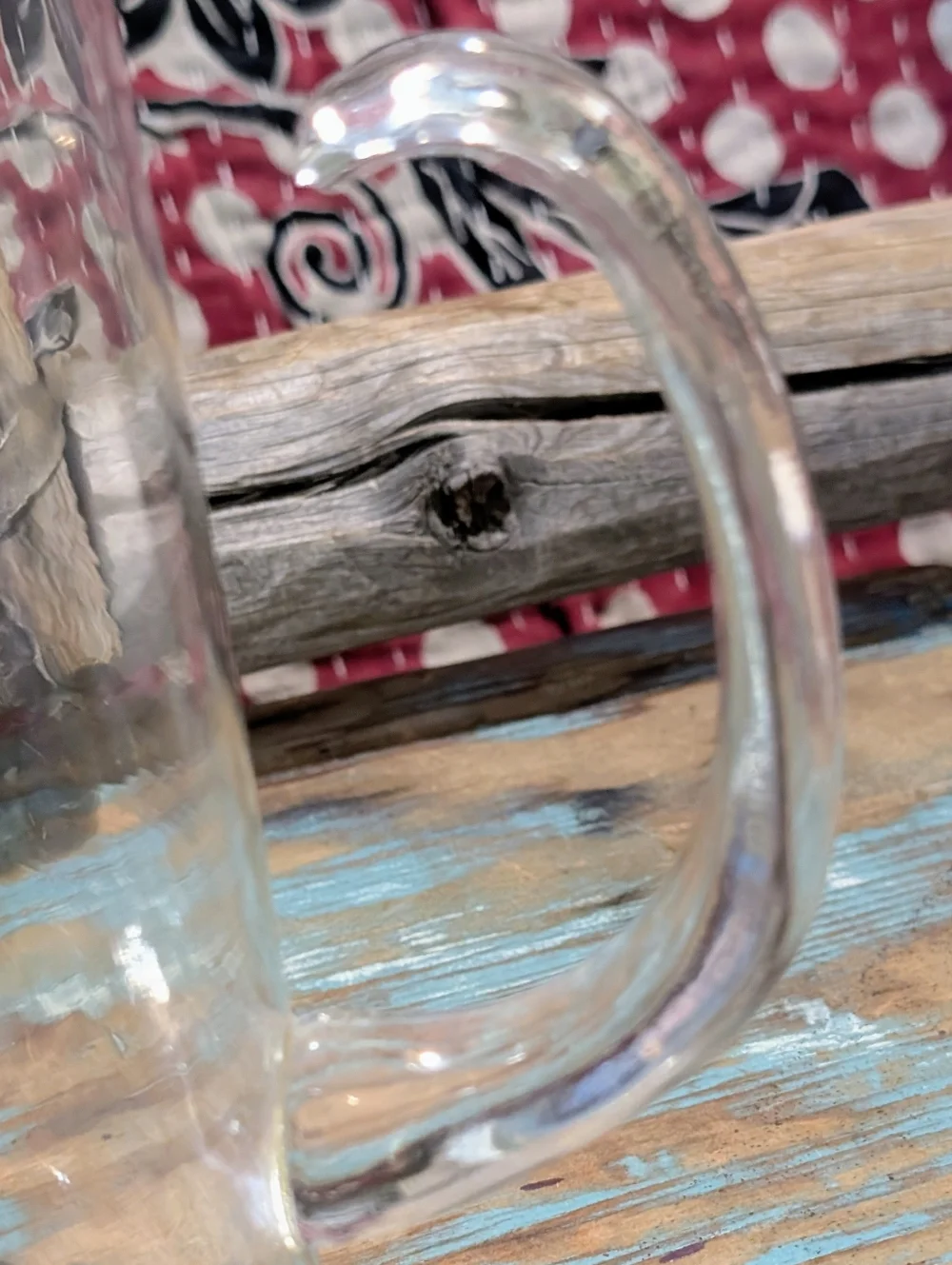 Pyrex Glass Pitcher W Handle - Picture 7 of 9